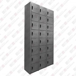 Locker metálico de seguridad para Celulares y Tablets con 24 Puertas